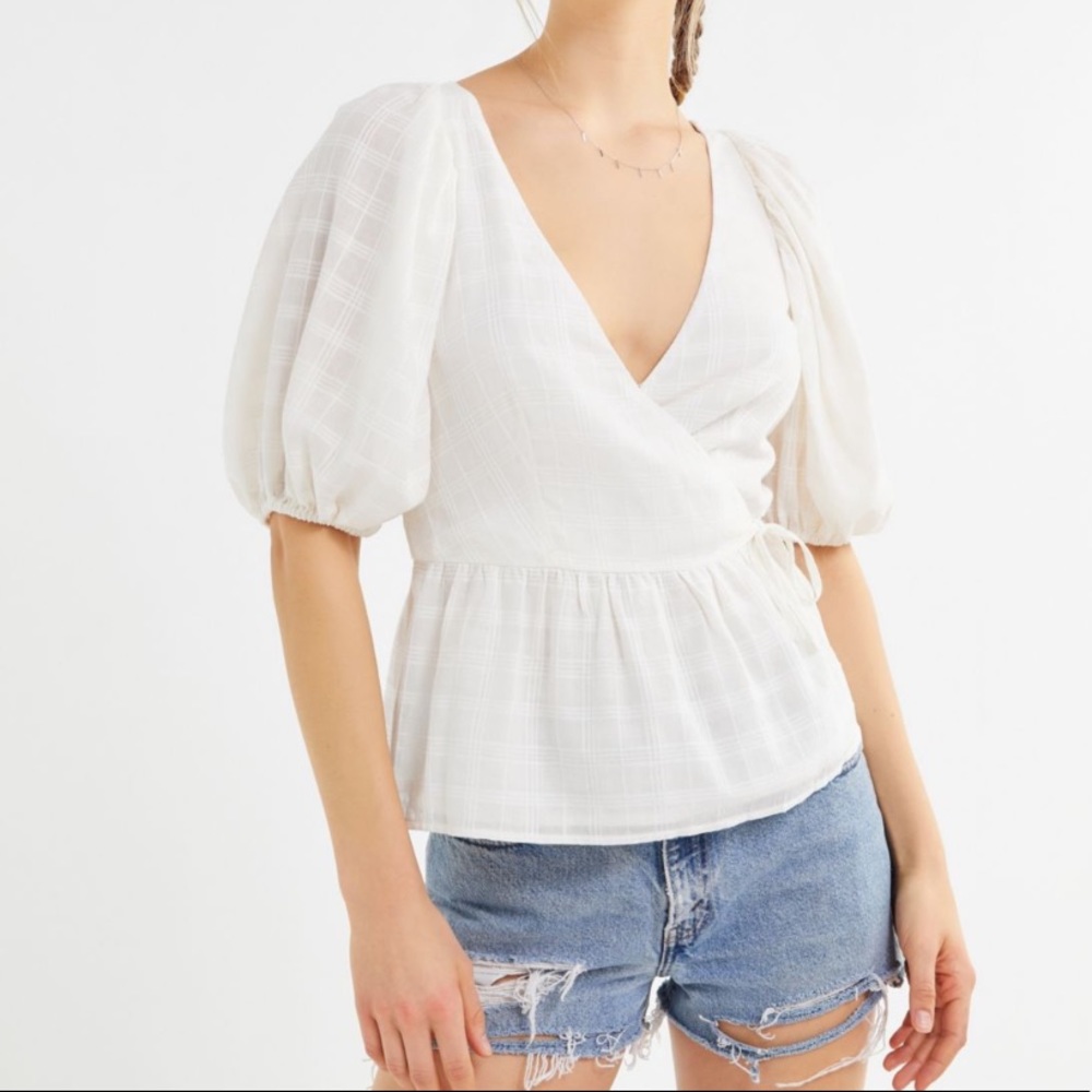 NWT Peplum Top